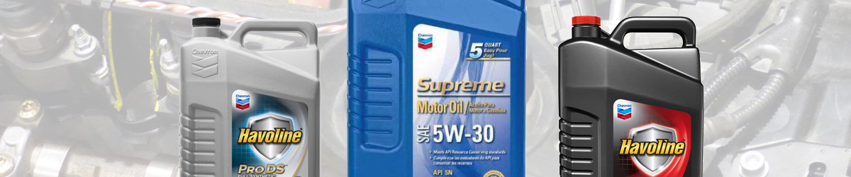 Chevron Supreme and Havoline Motor Oil Automotive Lubricants Distributor